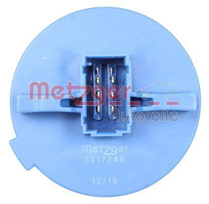 Résistance, pulseur d'air habitacle (Élément de commande, chauffage/ventilation) METZGER ref. 0917245